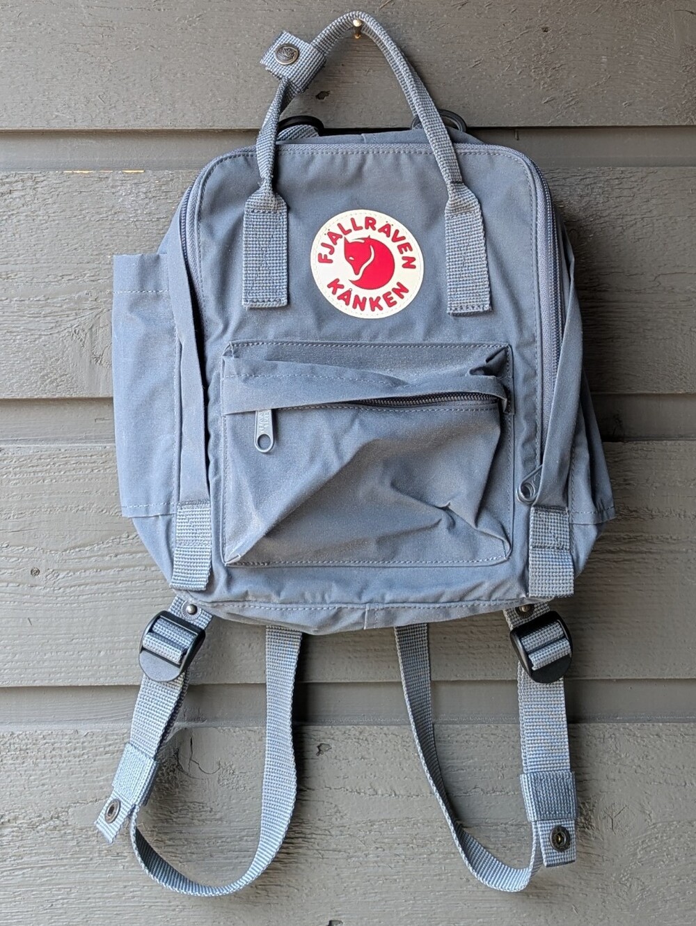 Fjallraven Kanken Mini Backpack Dark Gray Graphite